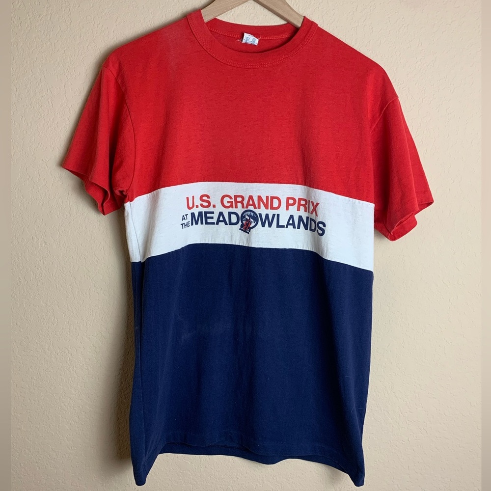 Vintage 80s US Grand Prix at the Meadowlands T Shirt Racing